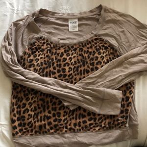 Pink Victoria’s Secret  crop top